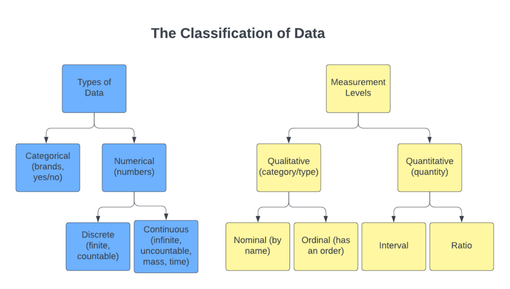 The Classification of Data - BeginCodingNow.com